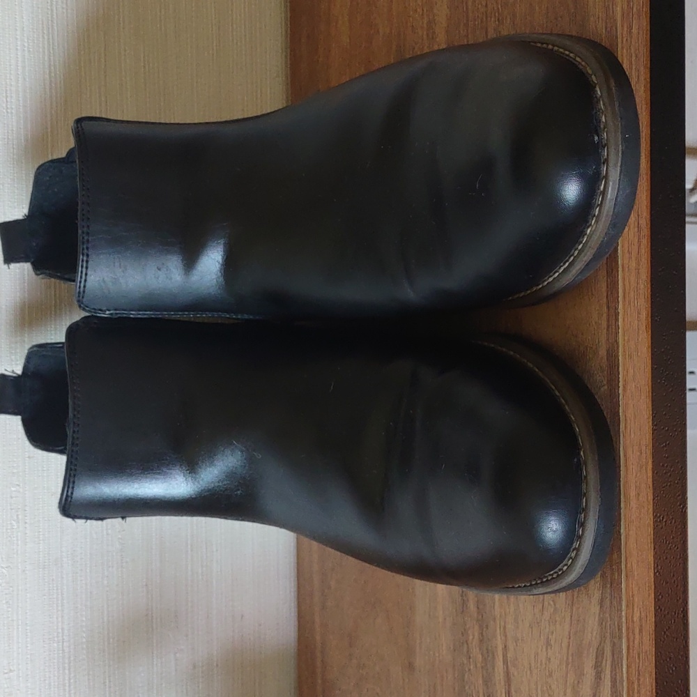 Black Leather Bruno Marc Mens Boots - Size 13 - Picture 2 of 10